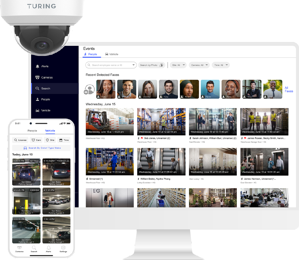 turing-ai security camera ad long island new york